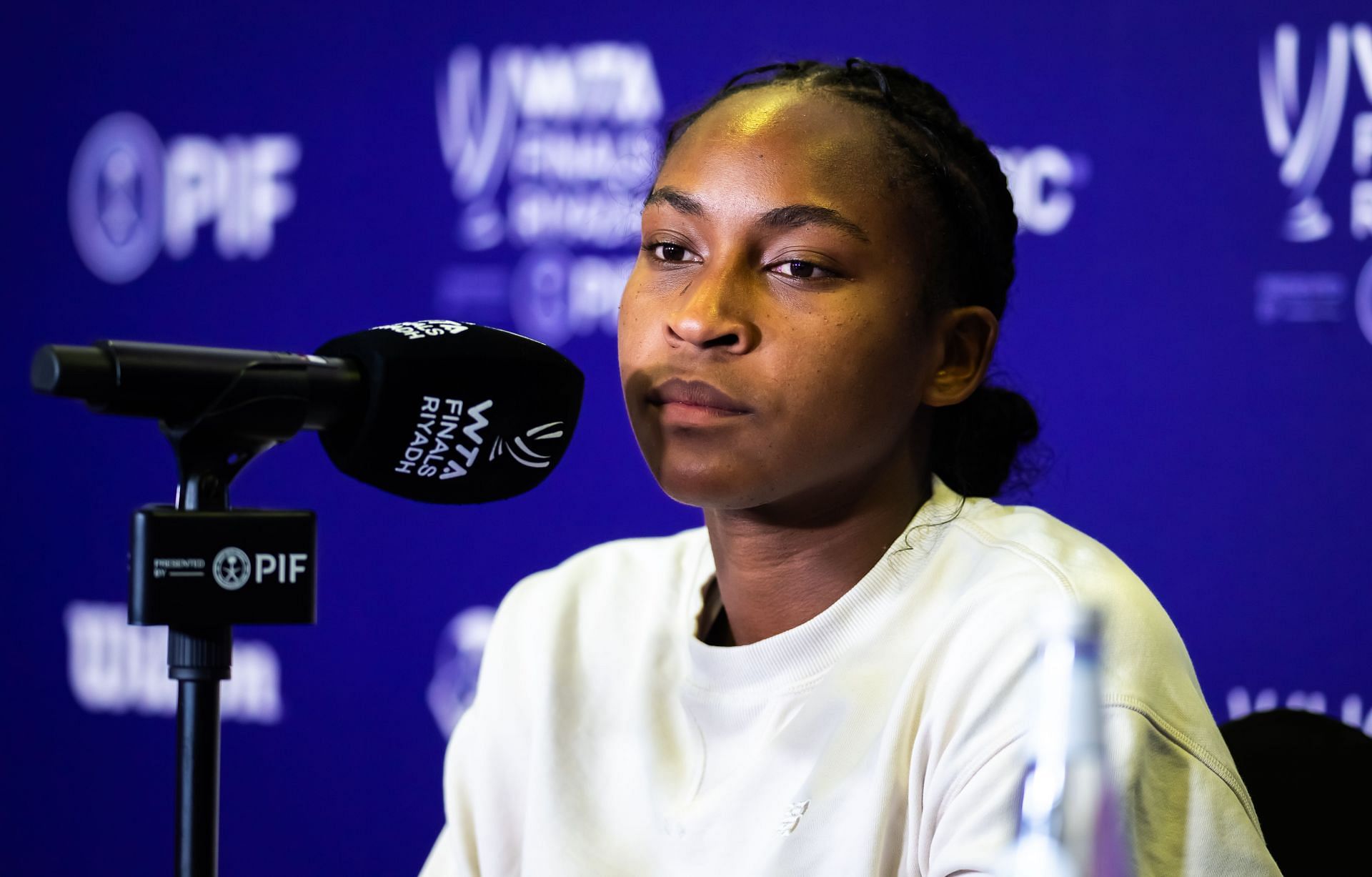Coco Gauff defeated Iga Swiatekat the wta finals - \- Source: Getty